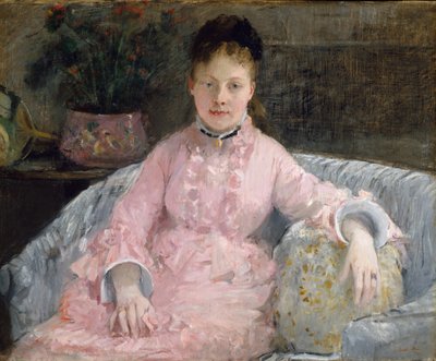 El Vestido Rosa de Berthe Morisot
