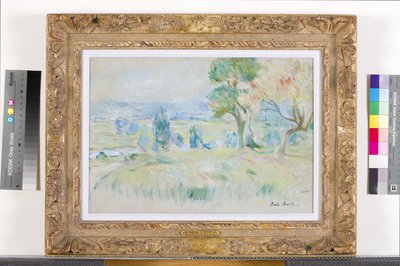 El valle del Sena en Mézy, 1891 de Berthe Morisot