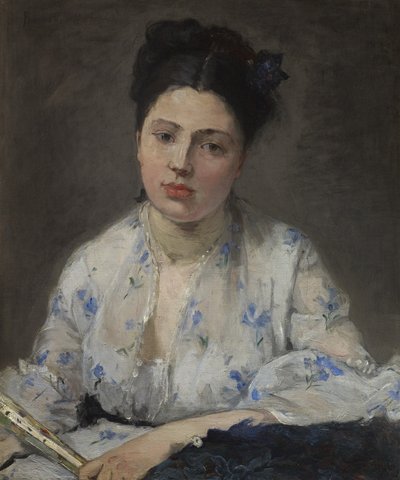 Joven mujer (Jeune Femme) 1871 de Berthe Morisot