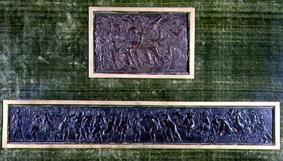 El triunfo de Baco y la deposición de Cristo de Bertoldo di Giovanni