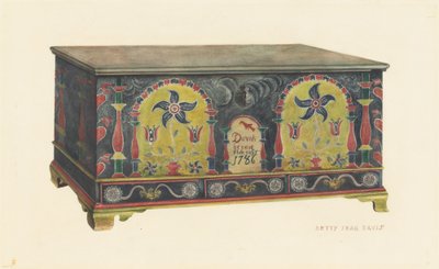 Cofre Alemán de Pensilvania de Betty Jean Davis