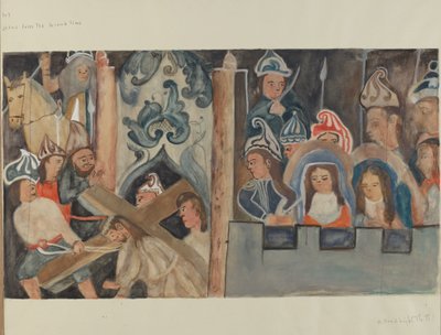 Estación de la Cruz No. 7: Jesús cae por segunda vez de Beulah Bradleigh