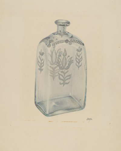 Botella de vidrio de Beverly Chichester