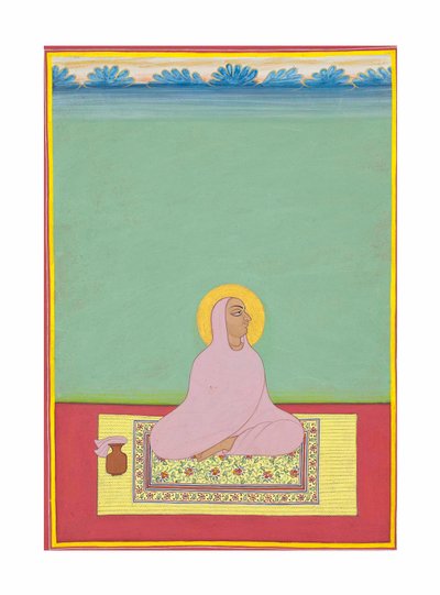 Retrato de Maharaja Shri Narayan Ji de Bhati Shankar Das