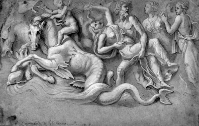 Neptuno raptando a Caenis de Biagio Pupini