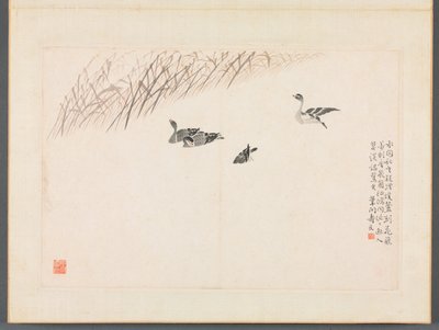 Album of Calligraphy and Paintings de Bian Shoumin