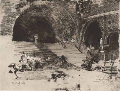 Un milagro, 1874 de Bianchi Mose
