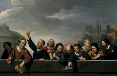 Retratos de los habitantes en Sint-Jobsgasthuis en Utrecht, 1630-1635 de Bijlert