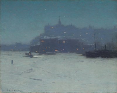 Quebec desde el Puerto de Lowell Birge Harrison