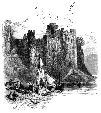 Castillo de Pembroke, años 1930 de Birket Foster
