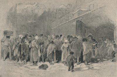 La distribución de carbón, mediados-finales del siglo XIX de Birket Foster