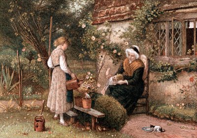 Juventud y Vejez de Birket Foster