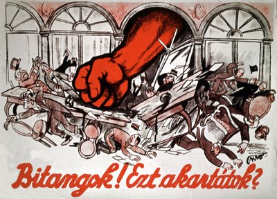 ¡Bribón! ¿Es esto lo que querías 1919 (cartel) de Biro Mihaly