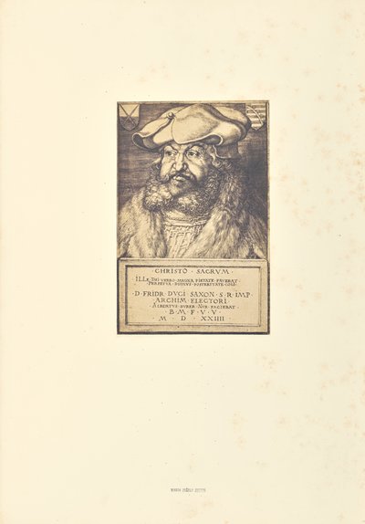 Federico, Elector de Sajonia de Bisson Frères