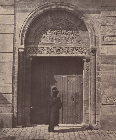 Portal de San Ursino en Bourges, rue du Vieux Poirier de Bisson Frères