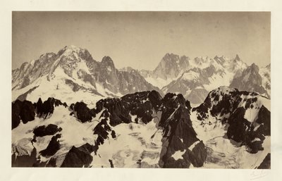 [Vista de los Alpes] de Bisson Frères