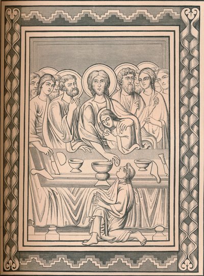 Cristo y los santos, siglo XII, 1849 de Bisson and Cottard