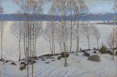 La llegada de la primavera, 1903 de Bjorn Ahlgrenson