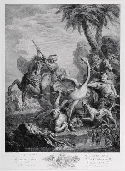 Caza de Avestruces de Blai Ametller