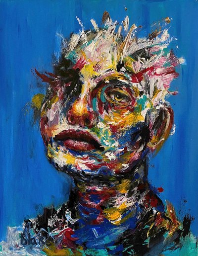 The Innocent Can Never Last, c.2020 (Acrílico sobre lienzo) de Blake Munch
