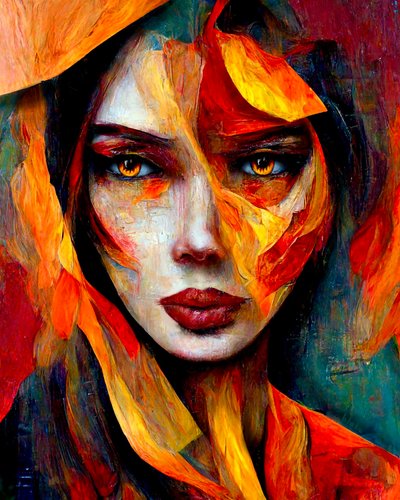 Desatar el infierno, c.2022 (Arte digital) de Blake Munch