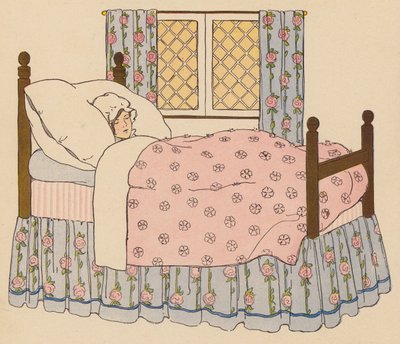 Canción infantil: Nancy Dawson (litografía en color) de Blanche Fisher Wright