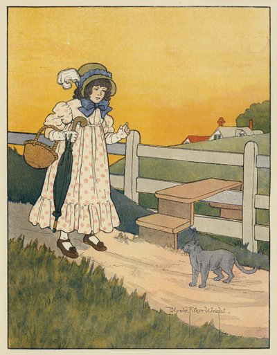 El gato y la reina de Blanche Fisher Wright