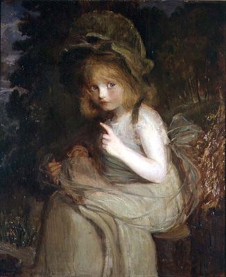 Silencio - una niña con una muñeca de Blanche Jenkins