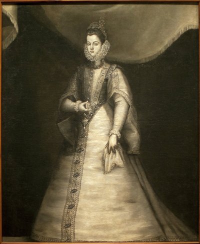 Retrato de la infanta Isabel Clara Eugenia de Austria (1566-1633) (Isabel de España) de Blas del Prado