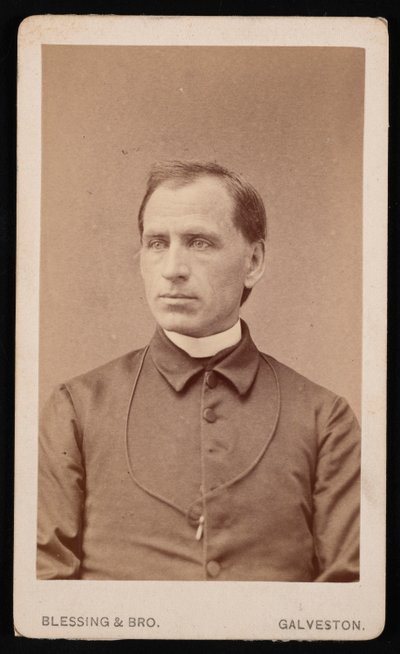 Retrato del Rev. Joseph Celestine Carrier 1833-1904, antes de 1876 de Blessing and Bro