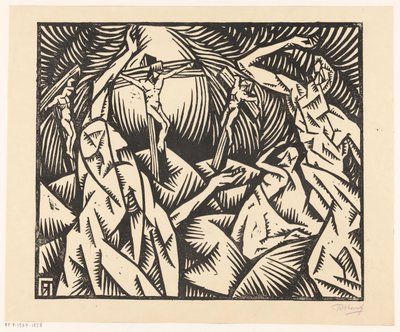 Gólgota (título original del objeto) de Bob Hanf (signed by artist)