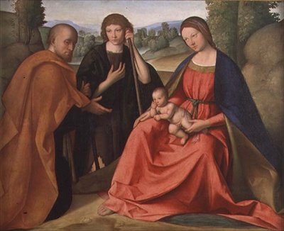 Adoración de los pastores de Boccaccio Boccaccino