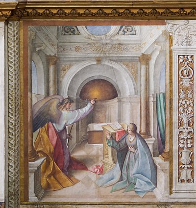 Anunciación de Boccaccio Boccaccino