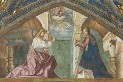 Soprano, Anunciación de Boccaccio Boccaccino