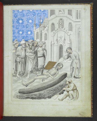 Add 24189, f.7r, El descubrimiento de la tumba de Hermes Trismegistus, del 
