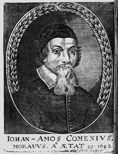 Johan Amos Comenius, 1642 de Bohemian School