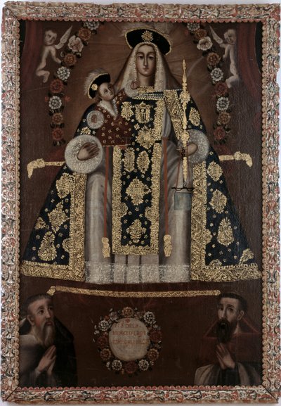La Virgen de la Misericordia, La Peregrina de Bolivian School