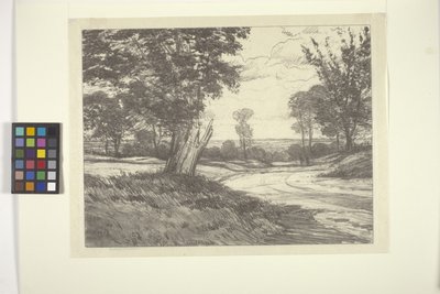 Hurley Road (tinta sobre papel) de Bolton Coit Brown