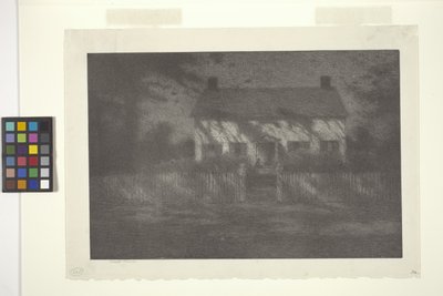 Moonlight (tinta sobre papel) de Bolton Coit Brown
