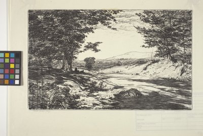 La montaña (tinta sobre papel) de Bolton Coit Brown
