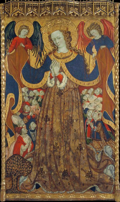Virgen de la Misericordia, ca 1430 de Bonanat Zaortiga