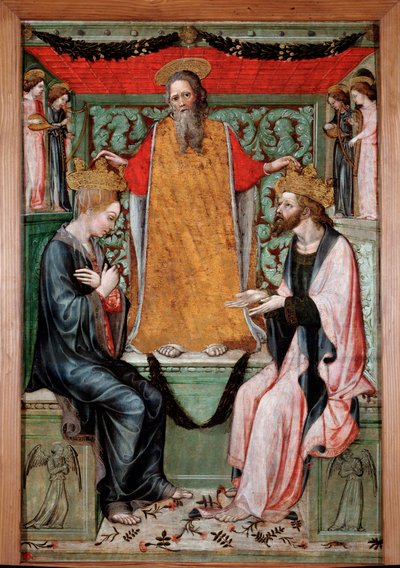 La Coronación de la Virgen y Cristo de Bonifacio Bembo