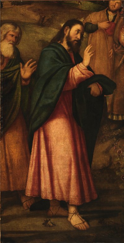 Cristo dirigiéndose al pueblo, principios-mediados del siglo XVI de Bonifacio de