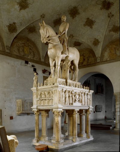 Monumento ecuestre en homenaje a Bernabò Visconti de Bonino da Campione