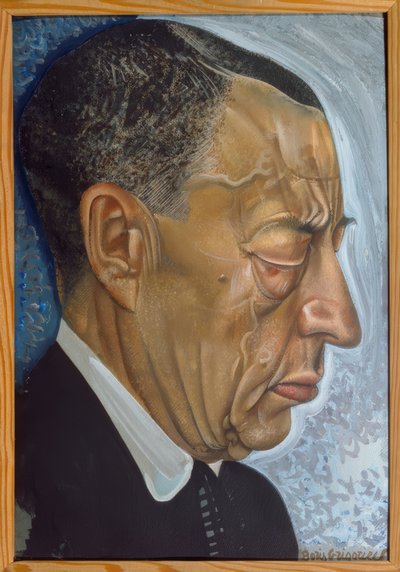 Retrato de Rachmaninov de Boris D. Grigorjew
