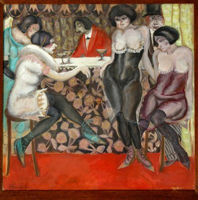 En el bar de Boris Dmitrievich Grigoriev