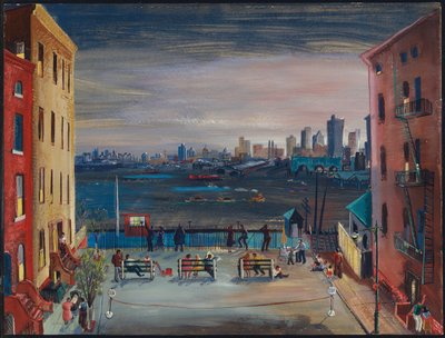 Brooklyn Heights, c.1935 de Boris Dmitrievich Grigoriev