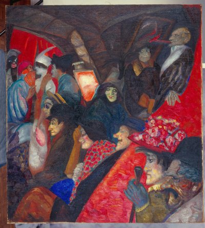Cabaret Black Cat en París de Boris Dmitrievich Grigoriev