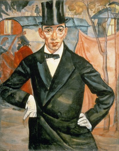 Retrato de Sherling, del ciclo de retratos llamado 