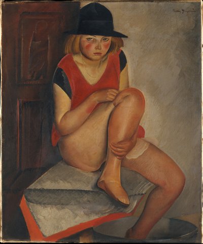 El Modelo, ca 1926 de Boris Dmitrievich Grigoriev